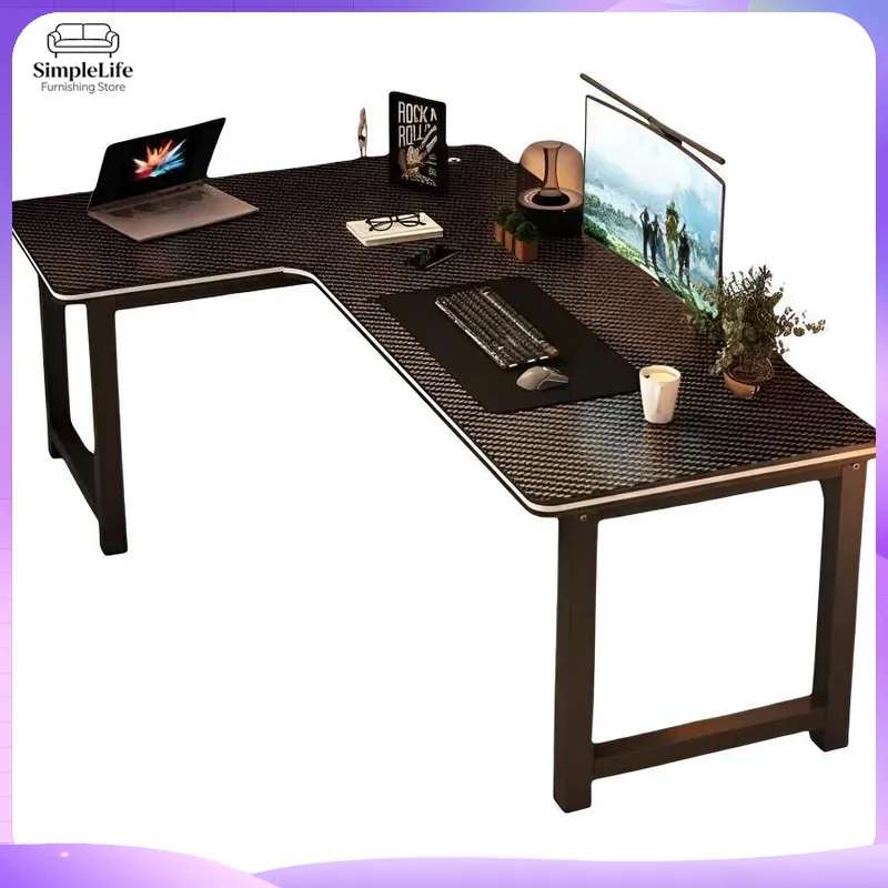 Setup Desk Monitor - Угловой игровой компьютерный стол с полкой
