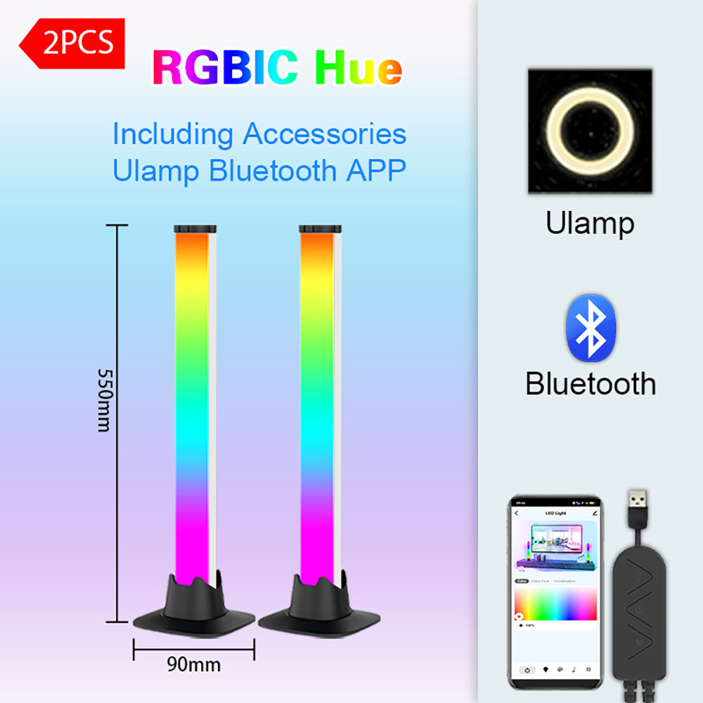 Светодиодная лента RGB с Bluet – обзор и цена Desk Setup With Tv