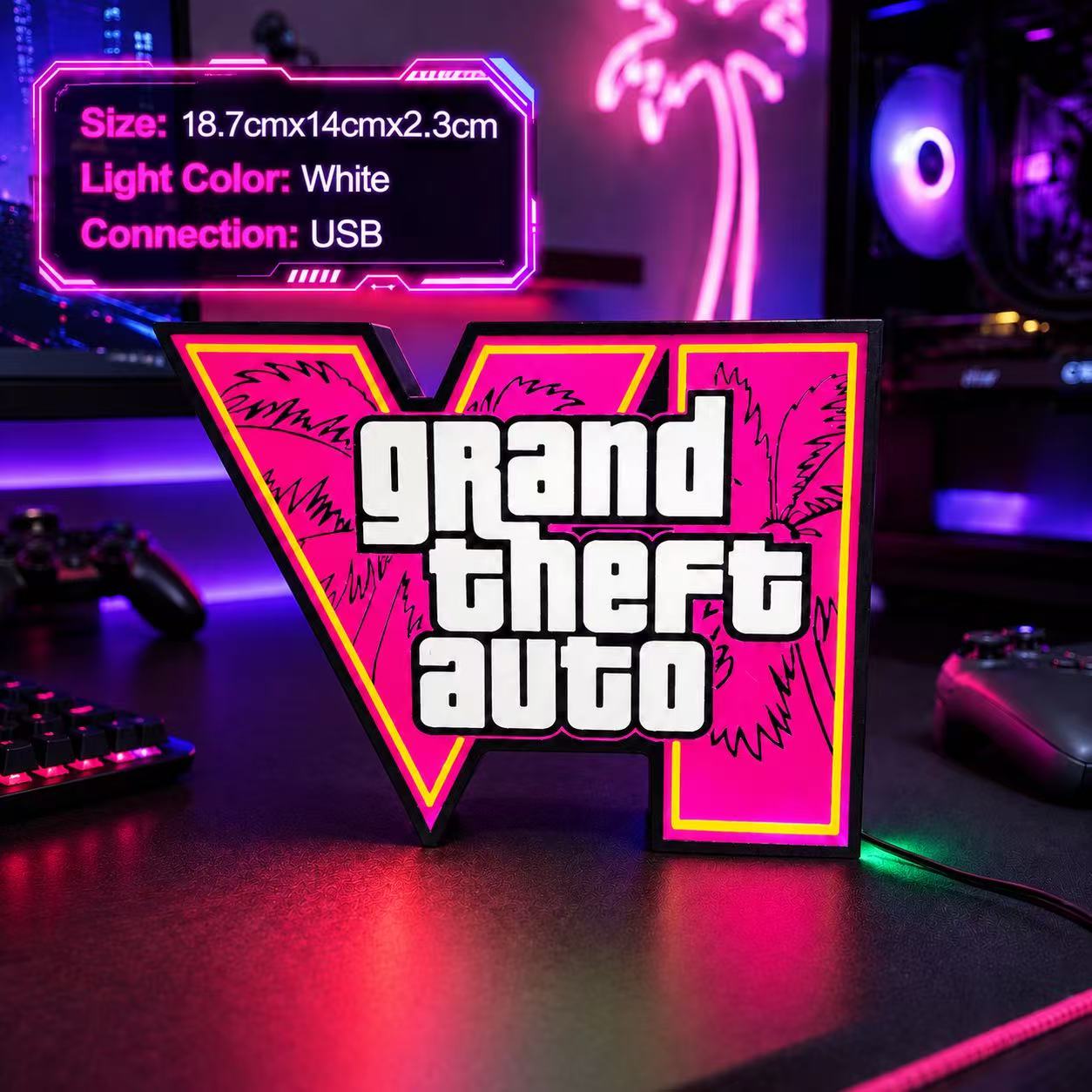 Новинка 2026: USB-подсветка GT – обзор и цена Desk Setup Lamp