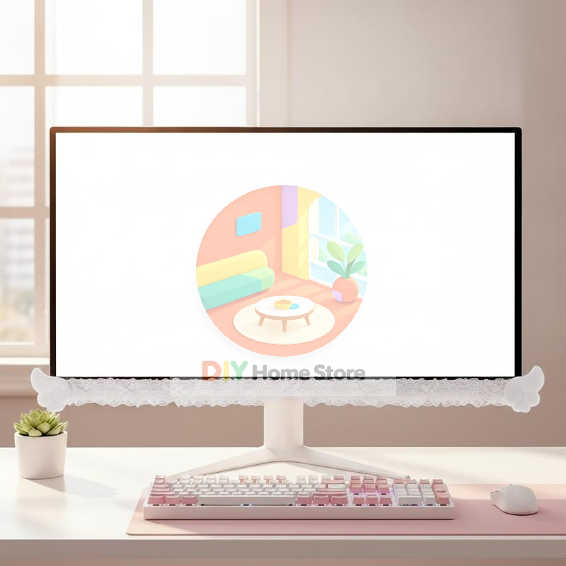 Цветная кружевная отделка для  – обзор и цена Setup Desk Monitor